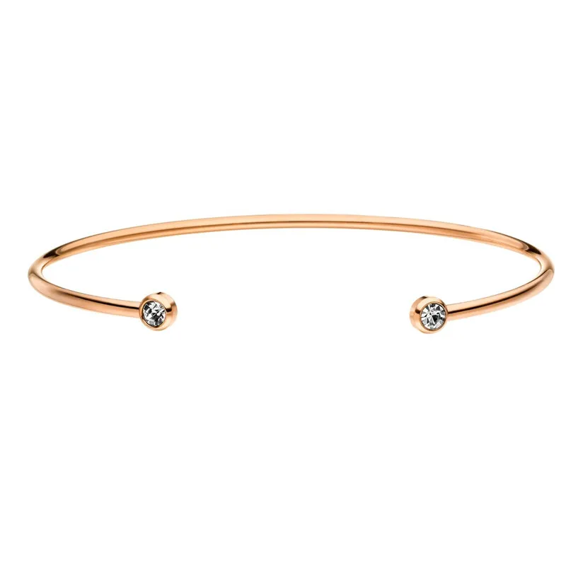 DIAMOND CUFF ROSÉ GOLD