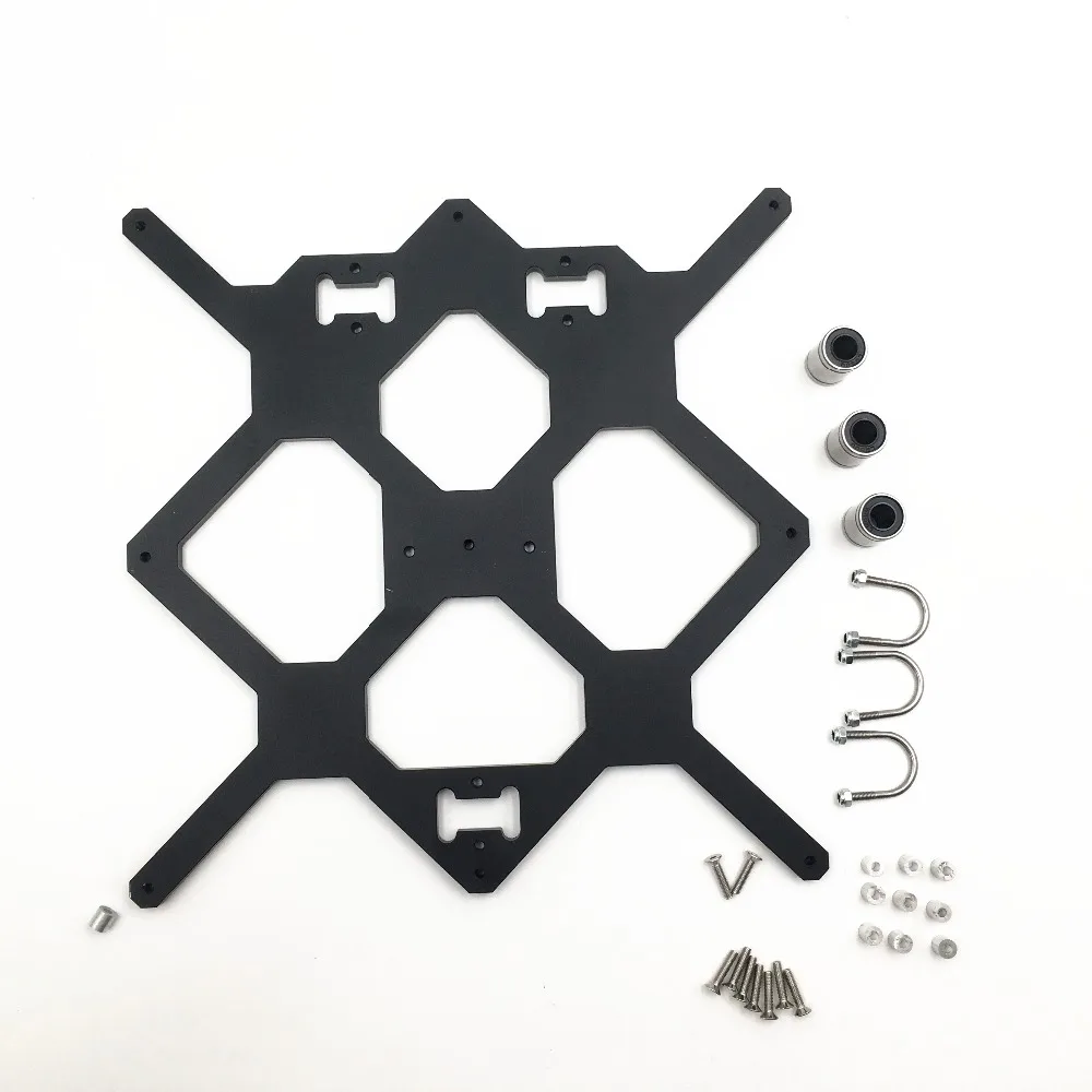 Reprap Prusa i3 mk3 3d принтер с подогревом кровать полный комплект, с PCB магниты кровать, Y перевозки, стальной лист, пей лист, винты и прокладки