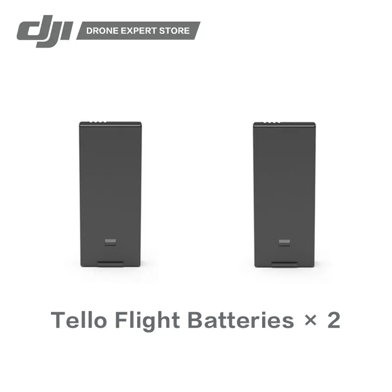 

In Stock 2pcs/set DJI Original Tello Flight Battery Drone Batteries High-quality Cells