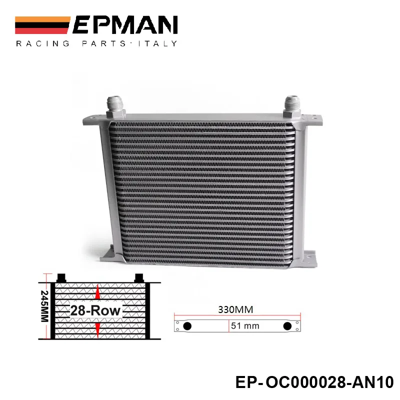 Universal 28-Row Engine/Transmission 10-AN Oil Cooler Have in stock TK-OC000028-AN10