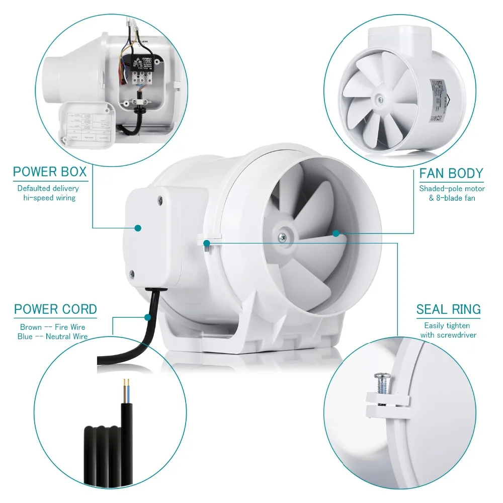 v para o sistema de ventilação do