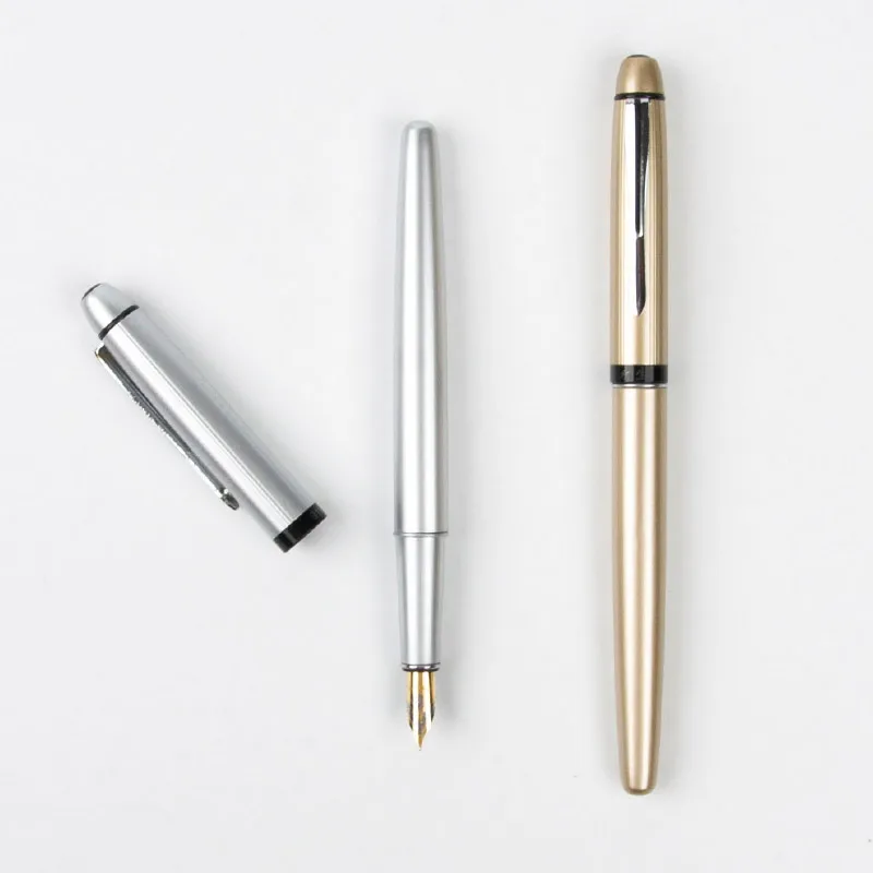 

Wingsung Brand Metal Fountain Pen For Calligraphy Writing Business Gift Korean Stationery Free Shipping