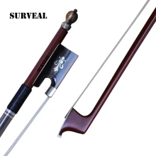 Master level Pernambuco wood Violin Bow , Burma Ebony wood frog, Silver Mounted and copper parts,size 4/4 ,Free shipping 4 4 electric violin solid wood 19 29 dark silver 4string