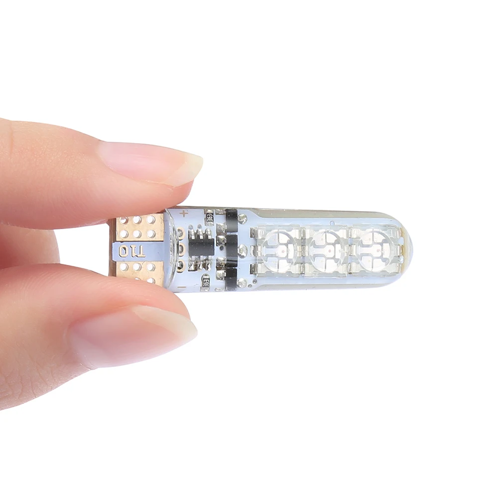 2PCS Car RGB LED 12V T10 LED RGB 5050 6SMD Remote Controller Reading Universal Wedge Light Signal Lamp car accessories car light 2PCS Car RGB LED 12V T10 LED RGB 5050 6SMD Remote Controller Reading Universal Wedge Light Signal Lamp car accessories car light