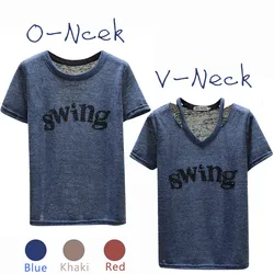 2019 Summer Women T-Shirt New Fashion Short Sleeve O-Neck Two Style Letter Print Women's T shirt Top 2019 Summer Women T-Shirt New Fashion Short Sleeve O-Neck Two Style Letter Print Women's T shirt Top