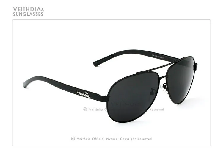 Бренд veithdia дизайнерские солнцезащитные очки мужские поляризованные линзы мужские солнцезащитные очки для мужчин аксессуары для очков oculos de sol masculino VT2605