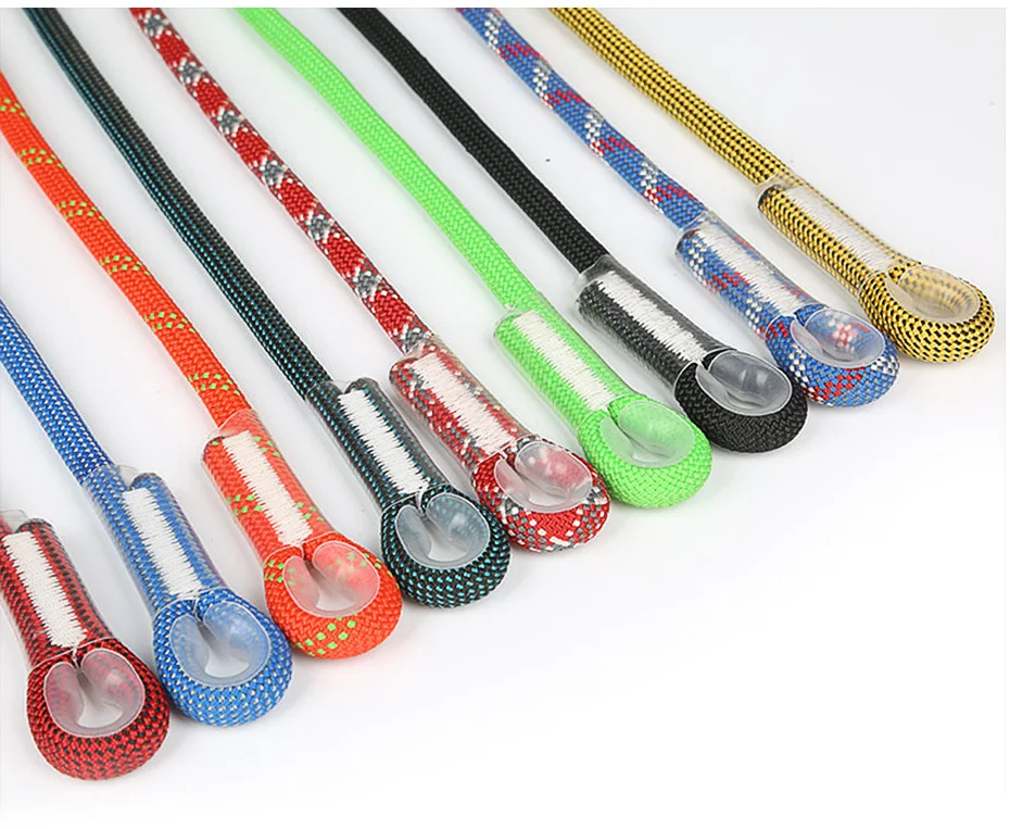 Escalada de Rocha Xinda Profissional Dinâmica Correia Protetora Prusik Swen Olho-a-olho Pré-costurado Estilingue Moutaineering Equipamentos 10.5mm 6 Cheap Acessórios para escalada