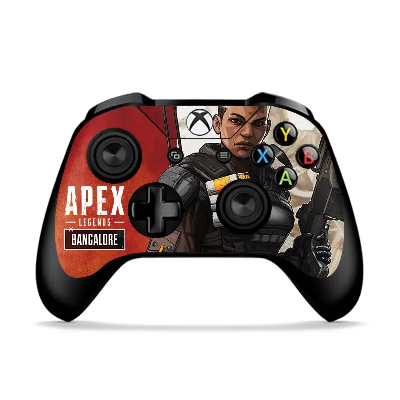 Данные лягушка 2 шт. геймпад Skickers для Apex Legends для microsoft Xbox One джойстик скины наклейки для Xbox One тонкий контроллер - Цвет: A