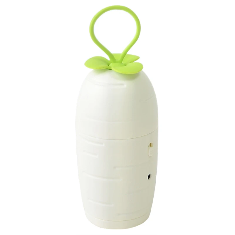 

Mini Cute Radish-Shaped Fan Rechargeable Small Fan Handheld Portable Fan Outdoor Travel Fan