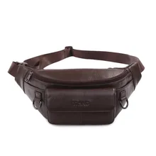 Мужская сумка на пояс из натуральной воловьей кожи, сумка через плечо, набедренная сумка из натуральной кожи, поясная сумка