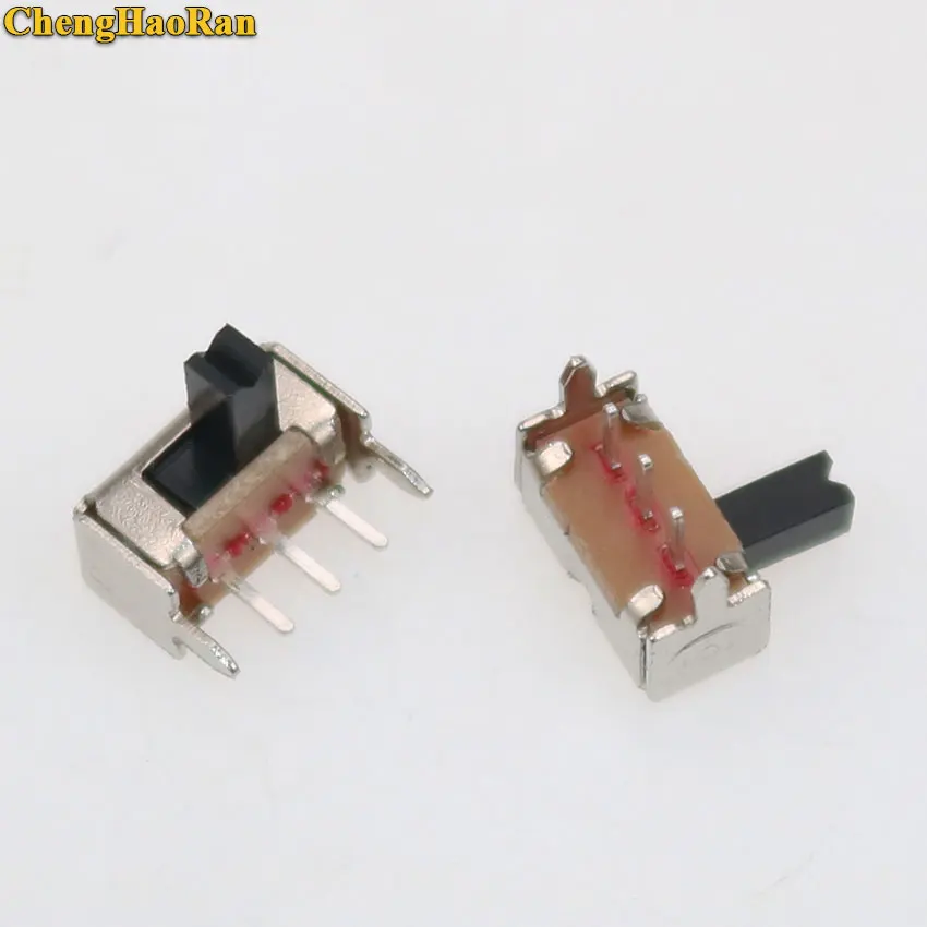 ChengHaoRan 10pcs SK12D07VG4 3 Pin PCB 2 Position 1P2T SPDT Miniature Slide Switch Side Knob | Строительство и ремонт