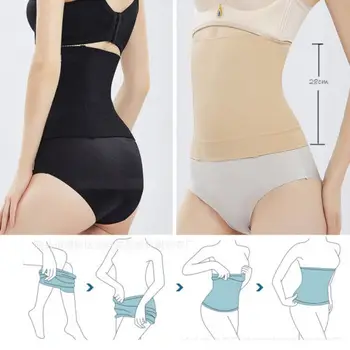 

Sexy Lady Postpartum Belly Recovery Band After Baby Tummy Tuck Belt Body Slim Shapers