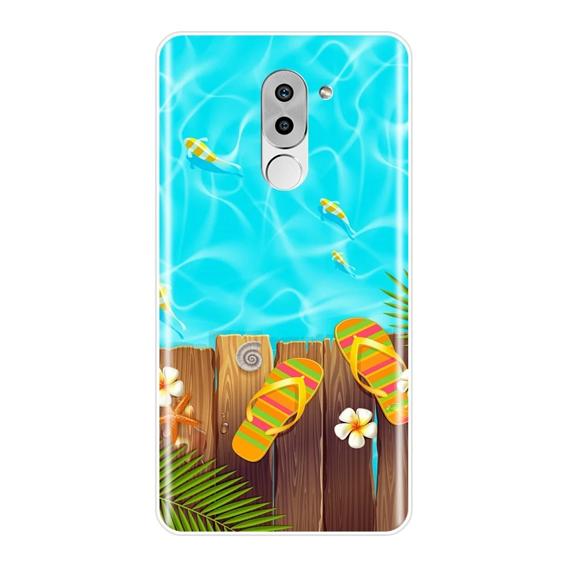 Силиконовый чехол для телефона Huawei Honor 6 5A 4X 5X 6X мягкая задняя крышка путешествий