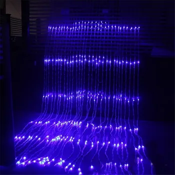 

BEIAIDI 3X3M 6X3M Waterfall Icicle LED String Lights Meteor Shower Rain Fairy String Christams Wedding Holiday Curtain Garland