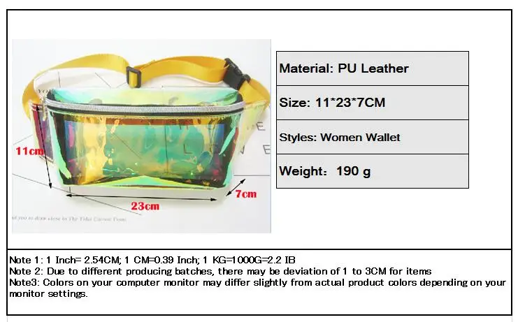 Mihaivina, модная поясная сумка для женщин, водонепроницаемая, лазерная, поясная сумка, цветная, прозрачная, на бедрах, поясная сумка, нагрудная сумка, сумка для денег
