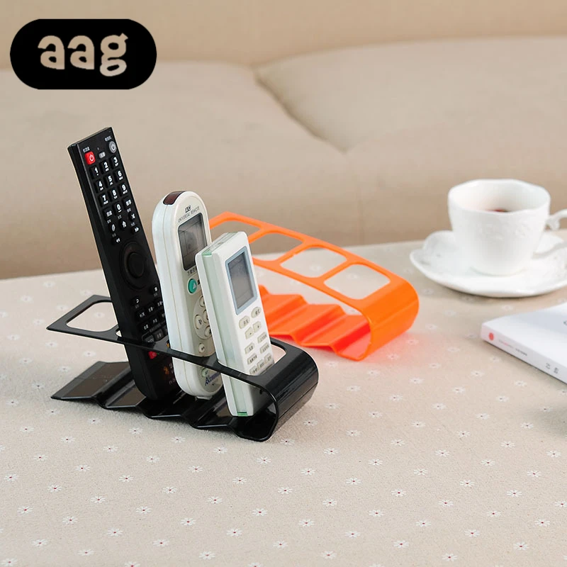  AAG TV/DVD Step Remote Control Storage Holder Portable 4 Frame Mobile Phone Holder Stand Organizer