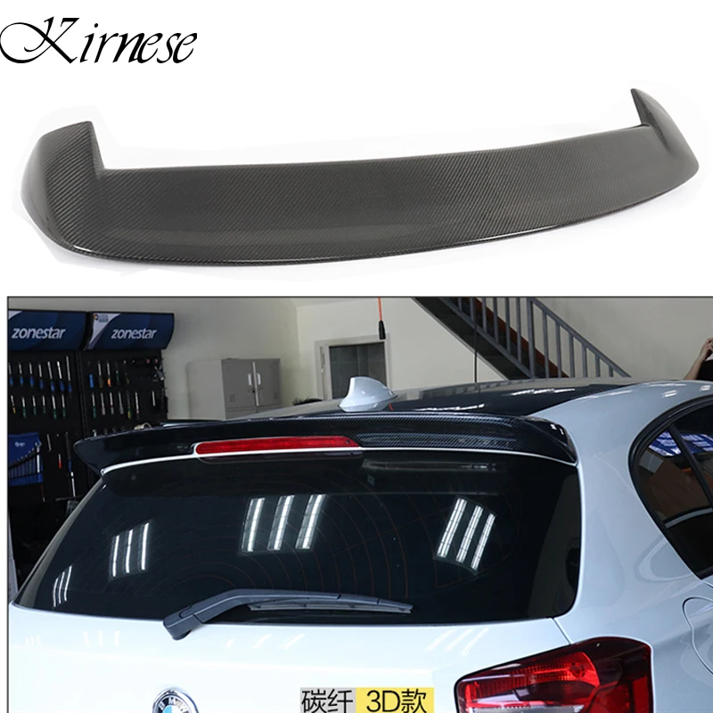 

For BMW F20 Spoiler 2012 - 2018 1 Series 116i 120i 118i M135i F20 F21 Carbon Fiber Rear Roof / Top Spoiler 3D Style F20 Spoiler