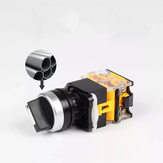 Best Offers Selectice switch LA38-11*2 knob switch two file change-over switch