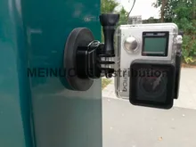 Rubber Coated Gopro Magnet Magnetic Car Suction Cup Mount w/ Tripod Mount for Gopro Hero / SJCAM / XIAOMIYI Action Cameras