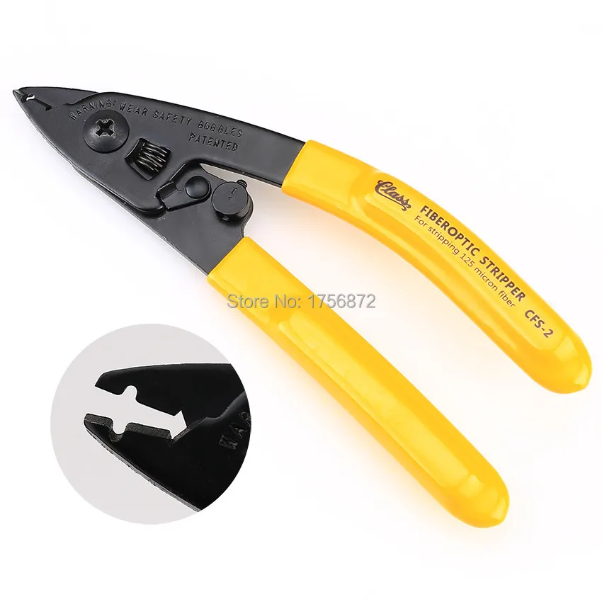 

New CLAUSS Fiber Optic Stripper FTTH Kit CFS-2 2 Holes