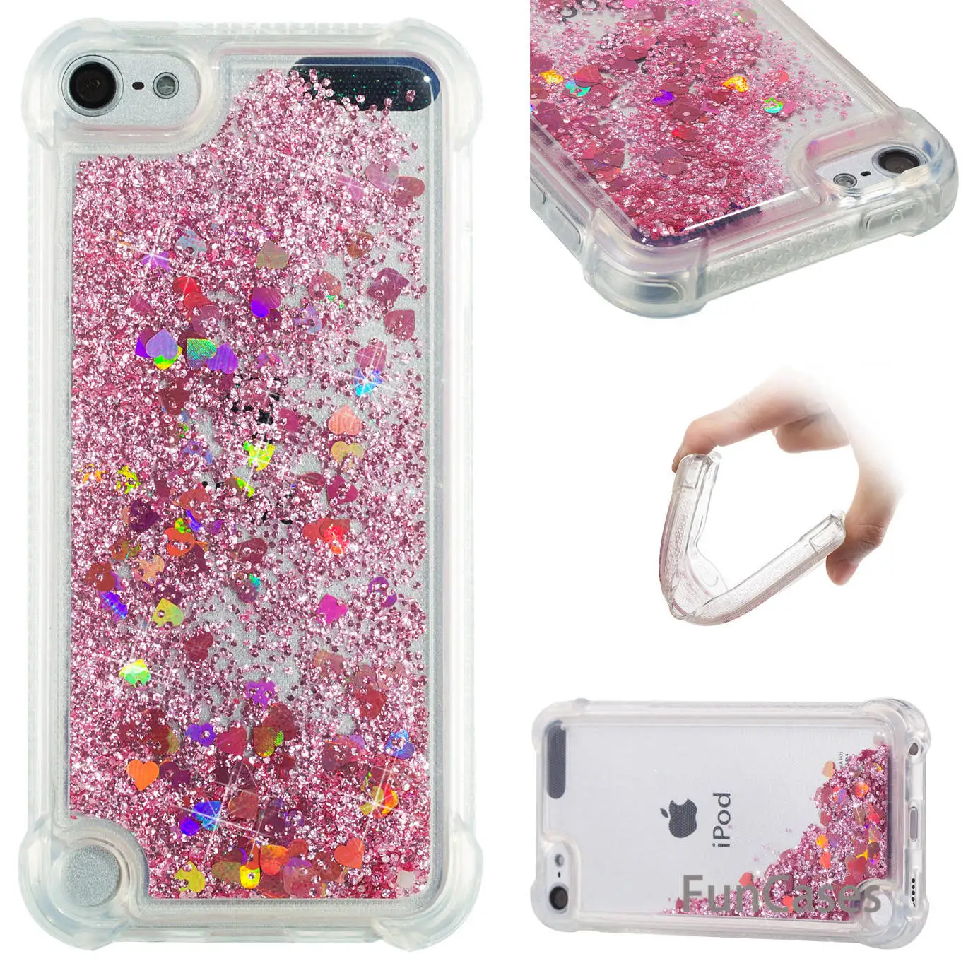 Verdampen afwijzing ontploffing Pink Star Case sFor Hoesje iPhone Touch 5 Soft Silicone Back Cover Carcasa  Jewelled Fitted Case sFor iPhone iPod Touch 6 Casca - AliExpress Cellphones  & Telecommunications