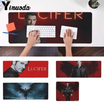 

Yinuoda My Favorite American TV Lucifer Unique Desktop Pad Game Mousepad Mouse Keyboards Mat Mousepad for boyfriend Gift