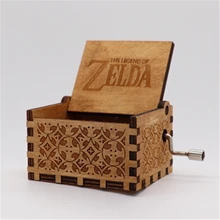 Необычные костюмы для косплея с днем рождения, легенда о Зельде, реквизит, музыкальная шкатулка ручной работы с гравировкой, деревянные изделия, лучший подарок на Рождество