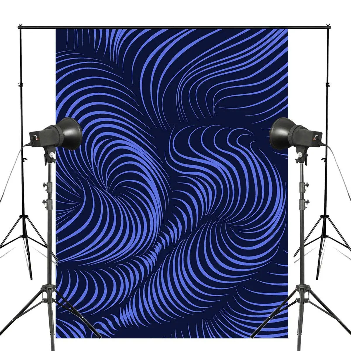 

Abstract Style Photography Backdrops 5x7ft/150X210cm Dark Blue Background Art Photo Studio Backdrops Props