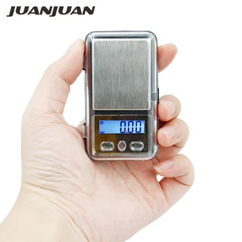 

100pcs/lot Mini Digital Scale 200g 0.01g Portable LCD Electronic Jewelry Scales Weight Weighting Diamond Pocket Scales 20% off