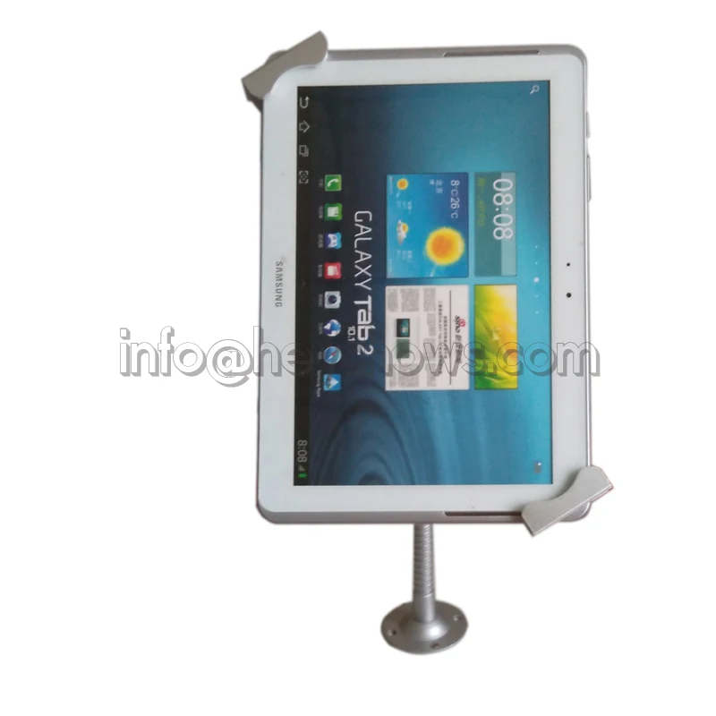 Универсальный планшет безопасности стенд сплав Ipad настенная Трубка Крепление киоск-дисплей держатель замок Seguridad для 7-10,1 "планшет с