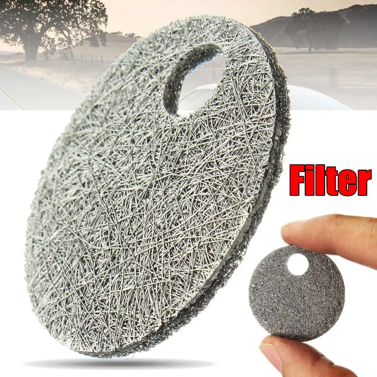

New 33mm Double Hole Car Heater Sintered 310s Stainless Steel Burner Screen Mesh 1302799B for Webasto Air top 2000 ST Car Heater