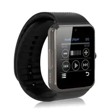 Купить GT08 Bluetooth Мода SmartWatch Android собран в Камера двухкарточный смартфон Поддержка TF карты SMS GSM ответ на вызов воспроизведения музыки PK DZ09
