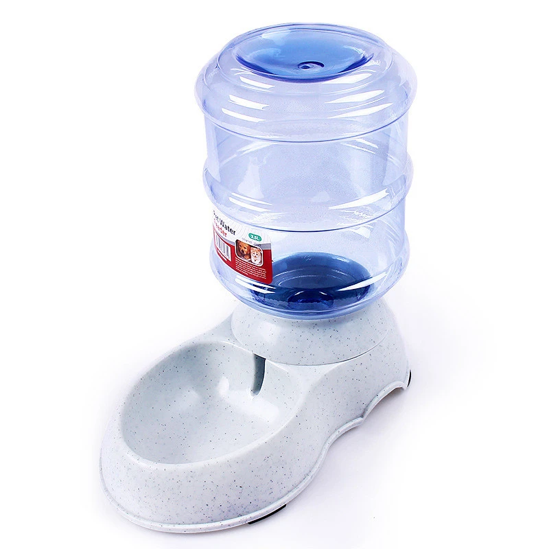 Plastic Drinking Fountain Dog Feeder Cat Water Dispenser Supply