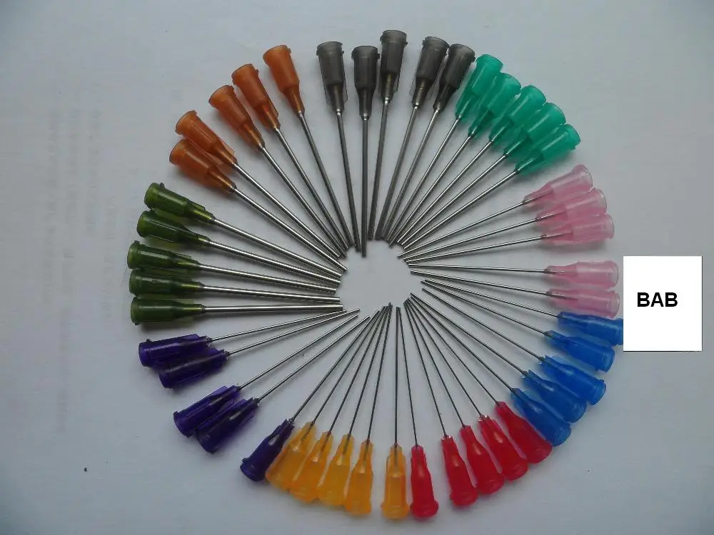 Assorted gauges 11/2 inch Blunt Needle Dispense Tip (14G,15G,16G,18G