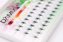 

DAMMAN False Eyelashes Grafting Natural Long Soft Lashes 6 Root Hair False Eyelashes Beauty Health Extensions Makeup Lashes