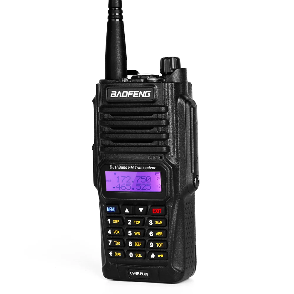 

NEW High Power Upgrade Baofeng UV-9R plus Waterproof Two Way Radio Long Range UV-9R plus Intercom