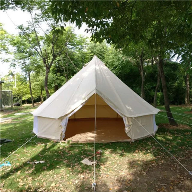 Size 300*300*200/60cm bell type outdoor canvas tent large disaster : cavas tents - memphite.com