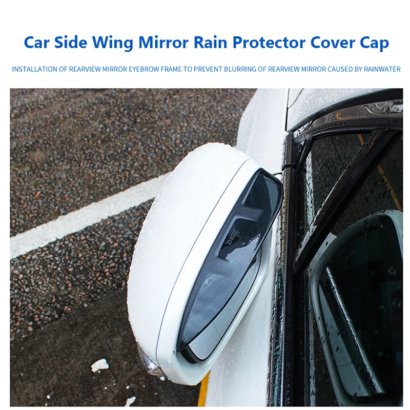 Зеркало заднего вида rainfroof blade, Rain Eye Brow, автомобильное боковое зеркало, чехол для защиты от дождя, крышка для Mitsubishi Eclipse Cross