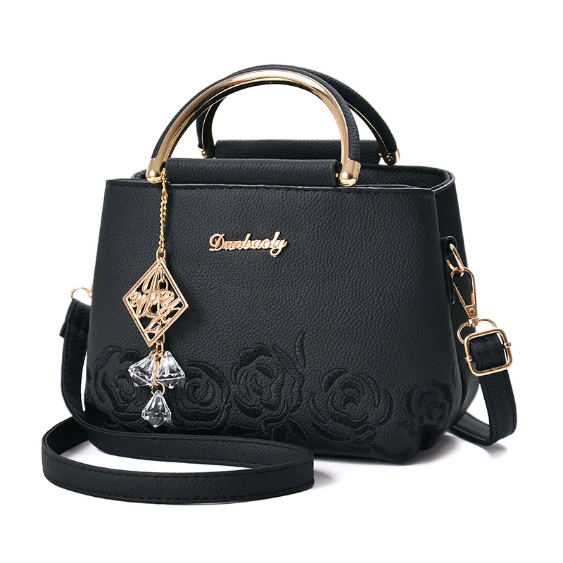 

Spring And Summer New Women's Bag Portable Fashion Simple Small Square Bag Trend Single Shoulder Oblique Satchel 2018