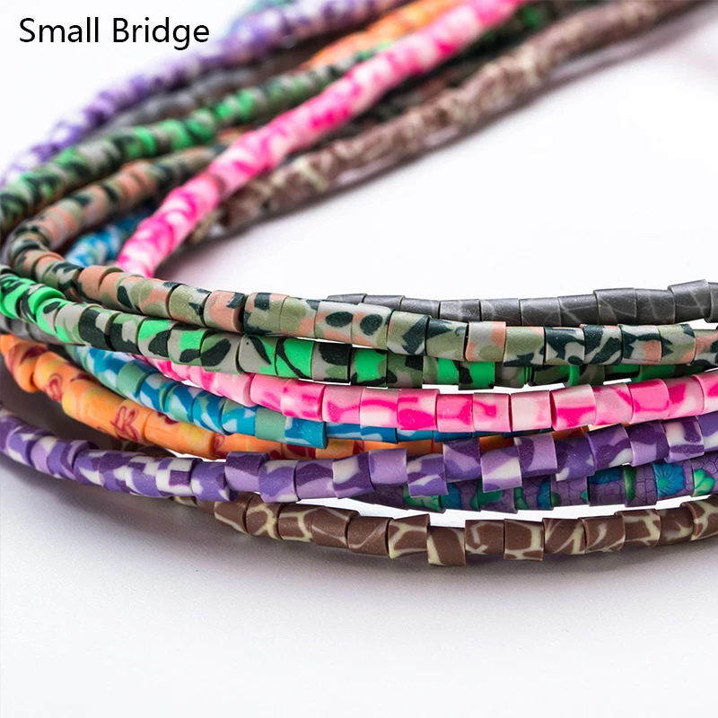 

100pcs 3mm Small Tube Clay Polymer Beads For Bracelets Jewelry Making Girls Diy Perles Spacer Fimo Beads Wholesale C701