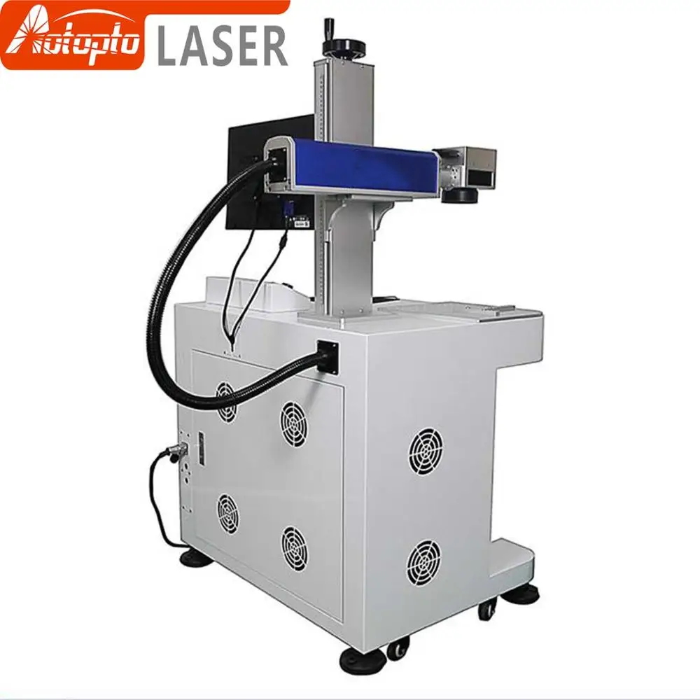 20W/30W/50W fiber laser marking machine engraving CNC stainless steel/wood/glass/etc