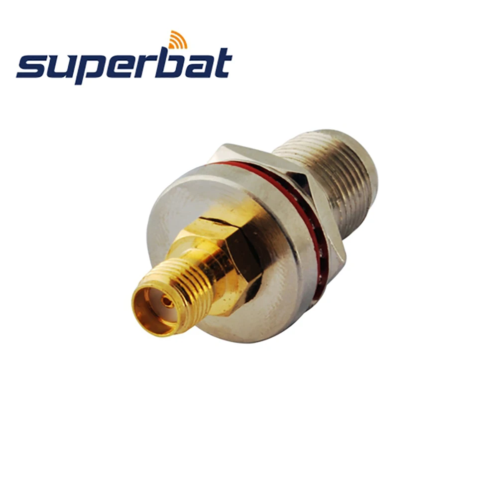 

Superbat 5 pcs Free Shipping SMA-TNC RF Adapter SMA Jack to TNC Jack bulkhead O-ring straight