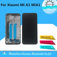 M& Sen для 5," Xiaomi mi A1 mi A1 ЖК-дисплей+ сенсорный экран дигитайзер Рамка для Xiao mi 5X mi 5X mi 5X ЖК-дисплей