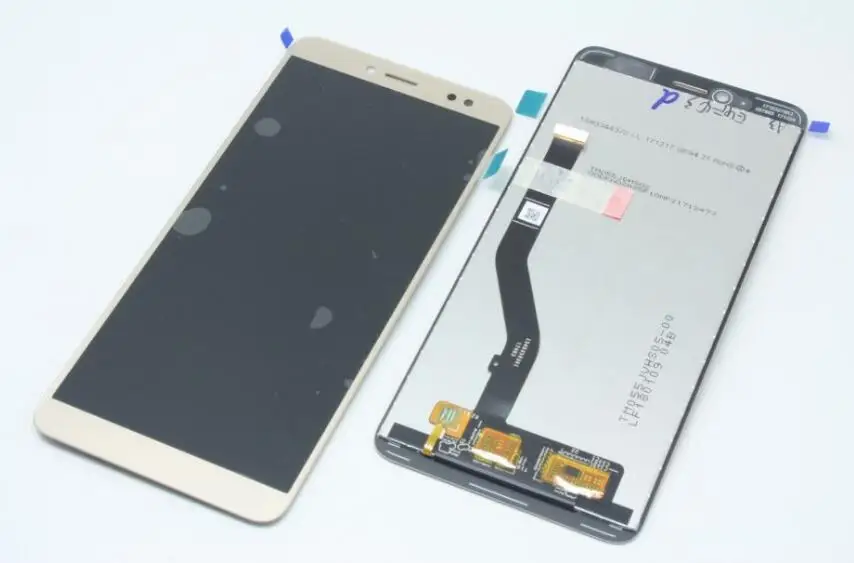 ЖК-дисплей 5 дюйма для Luna V55/Luna V Lite диагональ экрана 100% цвет черный/золотой |