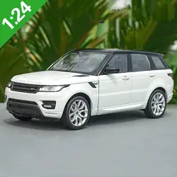 Высокое качество 1:24 Новый Range Rover внедорожный сплав модель автомобиля, высокая литая модель металла Расширенная Коллекция Модель