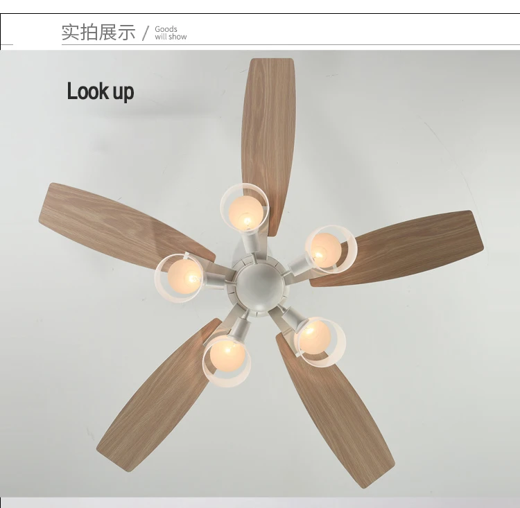 BTX белый Потолочный светильник в скандинавском стиле, современный тихий вентилятор, светильник в японском стиле для столовой, гостиной, спальни, потолочный вентилятор, светильник