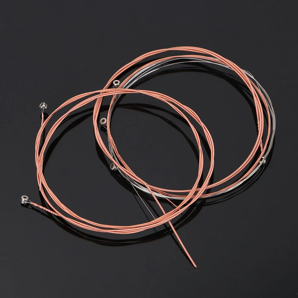 Buy Guitar Strings High Quality 6pcs Steel Copper