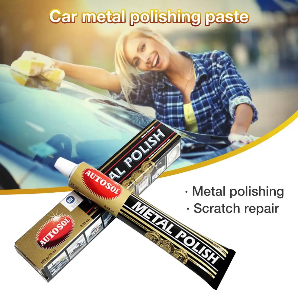 

AUTOSOL metal polishing paste scratch repair metal band grinding multifunction copper cream 100g