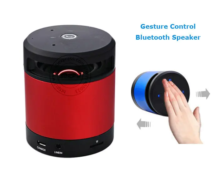 Portable Hand Gesture Control Wireless Bluetooth Speaker, Touch Control ...
