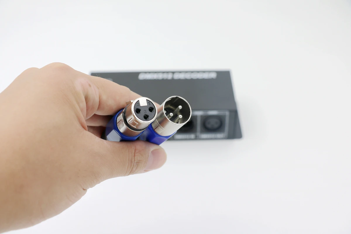Светодиодный декодер DMX512 цифровой дисплей постоянный ток 5 В 12 24 трехканальный